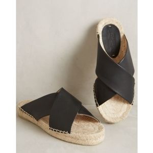 Soludos Criss Cross Espadrille Platform Sandal